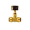 Apollo 3/4 in. x 3/4 in. x 1/2 in. Brass Push-To-Connect Tee with Pressure Gauge (0 to 200 psi) FSBTWG34 - alternate 3
